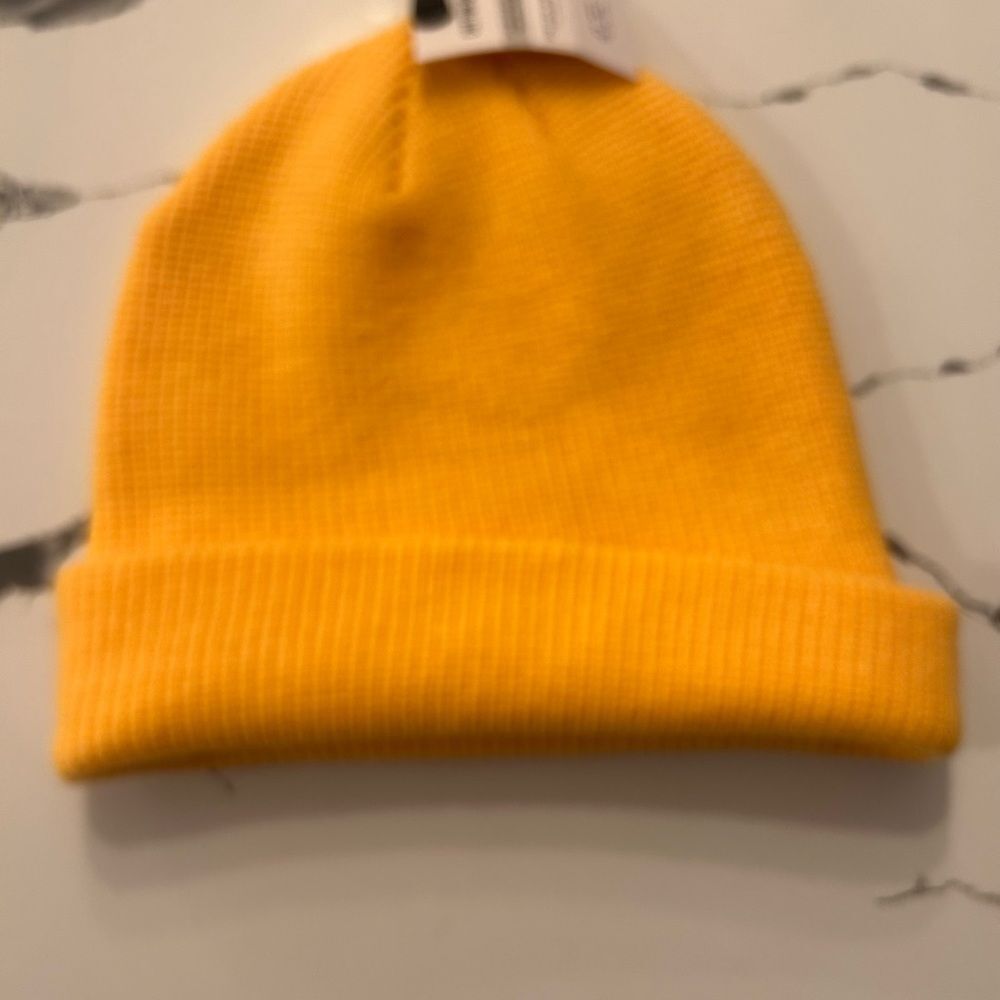 Bright Yellow Beanie